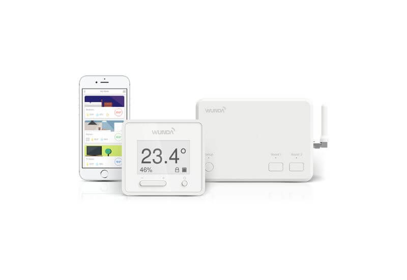 Zestaw Wunda Smart do zdalnej obsługi ogrzewania podłogowego