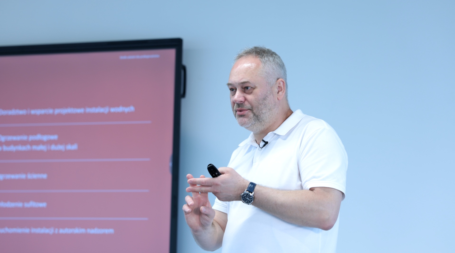 prowadzace szkolenie instalatorzy