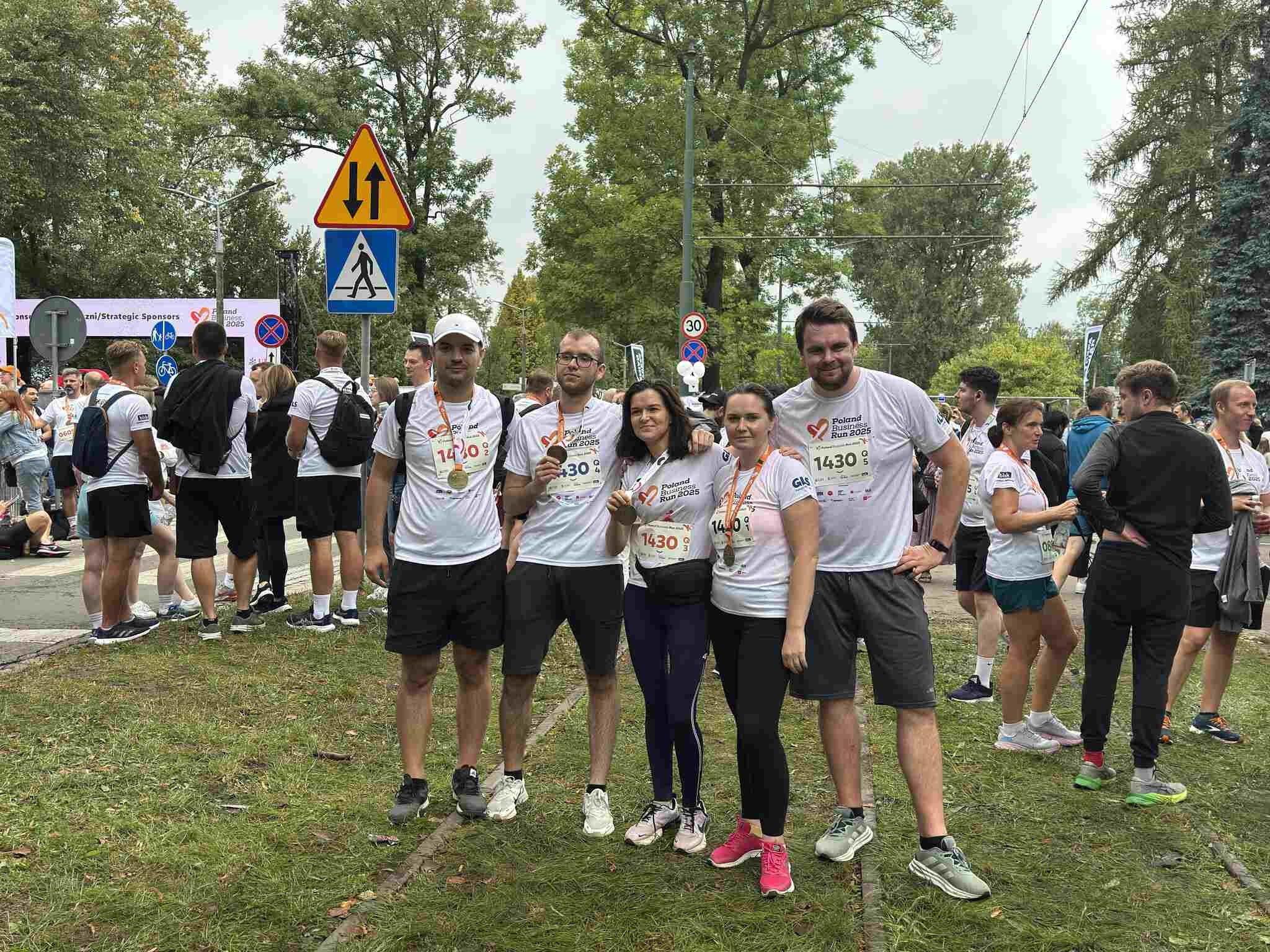Poland Business Run 2025 in Krakow: Report from the Sander System team run.